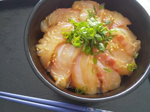 簡単！鯛の漬け丼